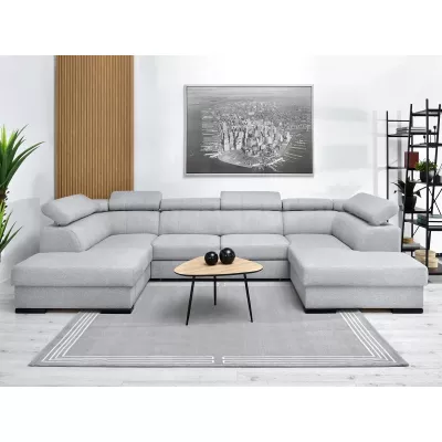 Sedací souprava do U JOSINE - světle šedá