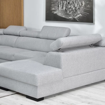 Sedací souprava do U JOSINE - světle šedá