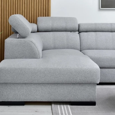 Sedací souprava do U JOSINE - světle šedá