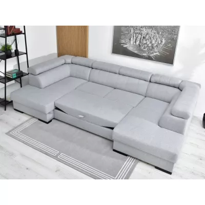 Sedací souprava do U JOSINE - světle šedá