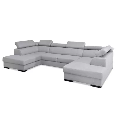 Sedací souprava do U JOSINE - světle šedá