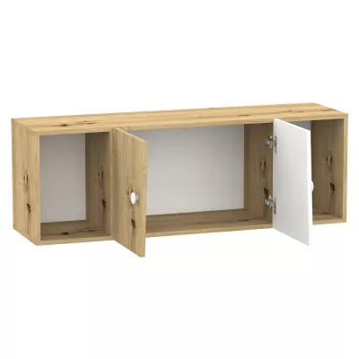 Studentský nábytek s postelí 90x200 CHIMA 2 - dub artisan / bílý / šedý