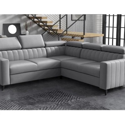 Sedací souprava s úložným prostorem KINU - světlá šedá