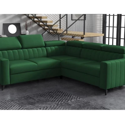 Sedací souprava s úložným prostorem KINU - zelená