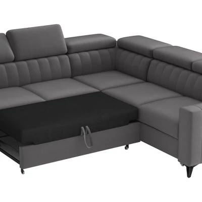 Sedací souprava s úložným prostorem KINU - světlá šedá