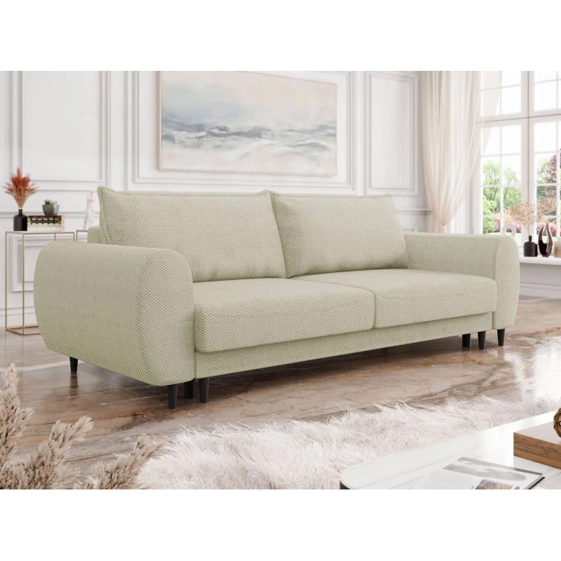 Pohovka na každodenní spaní BREGON - béžová