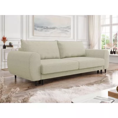 Pohovka na každodenní spaní BREGON - béžová