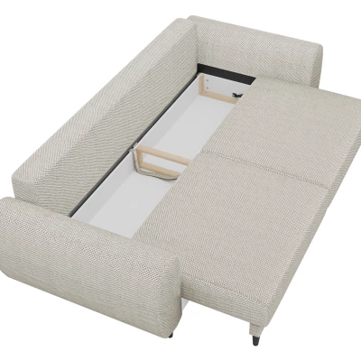 Pohovka na každodenní spaní BREGON - béžová