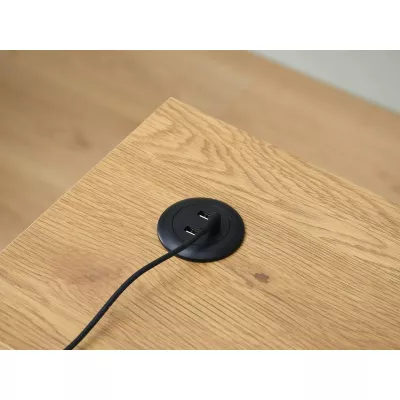 Pracovní stůl 100 HESOL - černý / dub