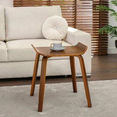 Stylový odkládací stolek CHRENO - ořech