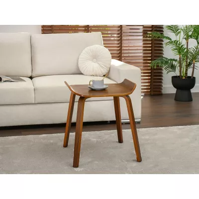 Stylový odkládací stolek CHRENO - ořech