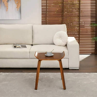 Stylový odkládací stolek CHRENO - ořech