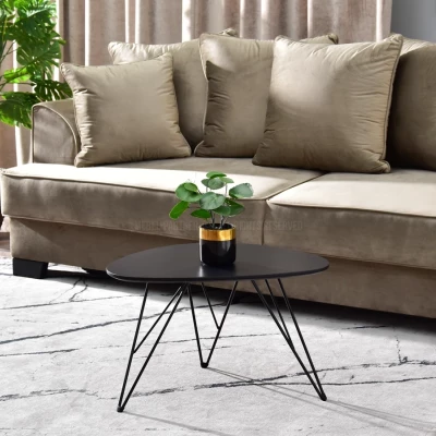 Designový konferenční stolek 60 ALIRIO - černý