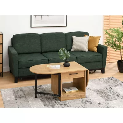 Rozkládací konferenční stolek IZAK - dub / černý