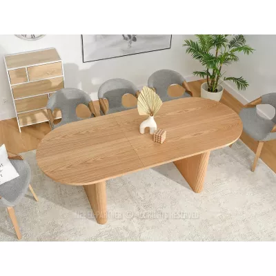 Rozkládací jídelní stůl 180(220)x90 CENDRY - dub