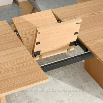 Rozkládací jídelní stůl 180(220)x90 CENDRY - dub