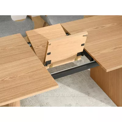 Rozkládací jídelní stůl 180(220)x90 CENDRY - dub