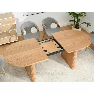 Rozkládací jídelní stůl 180(220)x90 CENDRY - dub