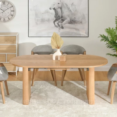 Rozkládací jídelní stůl 180(220)x90 CENDRY - dub