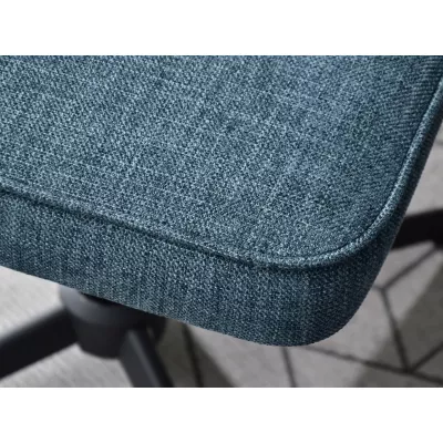 Otočné křeslo ADERITO - modré / černé