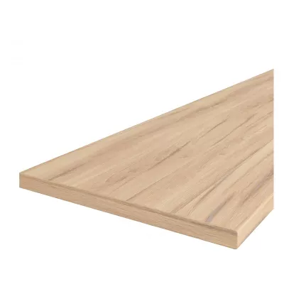 VÝPRODEJ - Kuchyňská deska JAIDA 4 - 100x120x3,8 cm, dub estana světlý