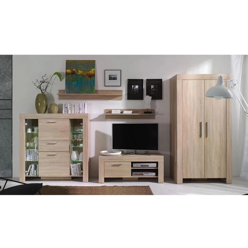 Stěna do obývacího pokoje TAKA - dub sonoma