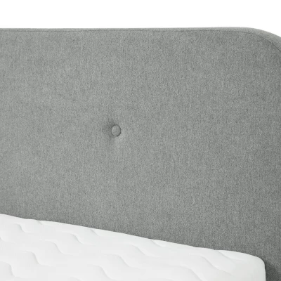 Čalouněná manželská postel bez matrace 140x200 CANDY - béžová