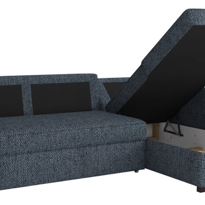 Rozkládací sedačka s úložným prostorem SANDATILO - světlá šedá