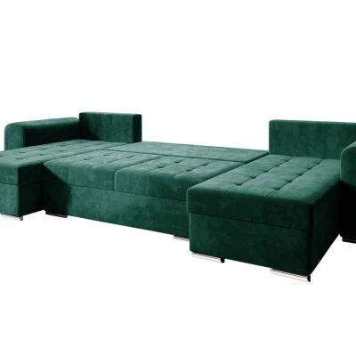 Rohová rozkládací sedačka do U PURISIMA - šedá