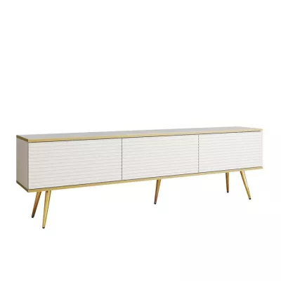 Televizní stolek RUBEN 2 - bílý