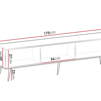 Televizní stolek RUBEN 1 - béžový