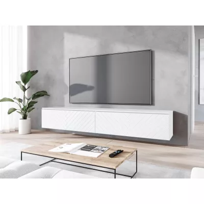 TV stolek 180 cm WILLA D - bílý 1
