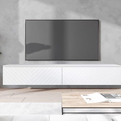 TV stolek 180 cm WILLA D - bílý 1