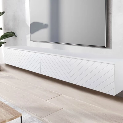 TV stolek 180 cm WILLA D - bílý 1