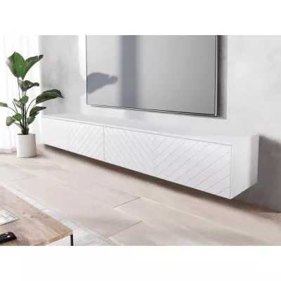 TV stolek 180 cm WILLA D - bílý 1