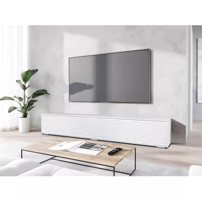 TV stolek 180 cm WILLA D - bílý 2