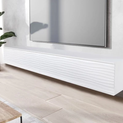 TV stolek 180 cm WILLA D - bílý 2