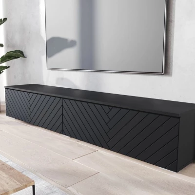 TV stolek 180 cm WILLA D - černý grafit 1