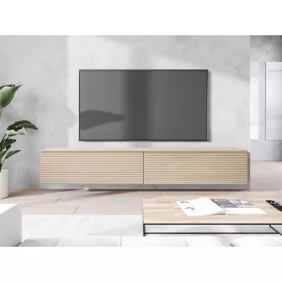 Televizní skříňka s LED osvětlením 180 cm WILLA D - dub gaja