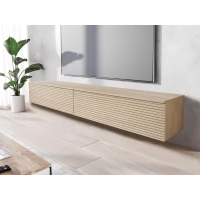 Televizní skříňka s LED osvětlením 180 cm WILLA D - dub gaja