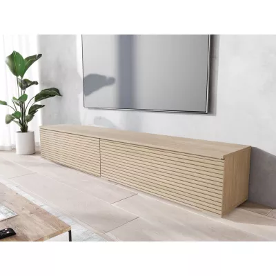 Televizní skříňka s LED osvětlením 180 cm WILLA D - dub gaja