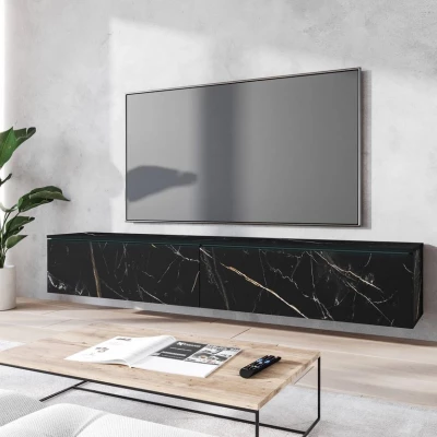Televizní skříňka s LED osvětlením 180 cm WILLA D - san sebastian
