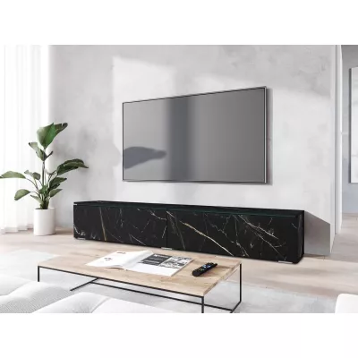 Televizní skříňka s LED osvětlením 180 cm WILLA D - san sebastian