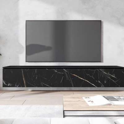 Televizní skříňka s LED osvětlením 180 cm WILLA D - san sebastian