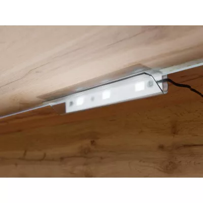 Televizní skříňka s LED osvětlením 180 cm WILLA D - dub gaja