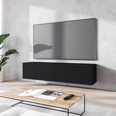 TV stolek 140 cm WILLA D - černý grafit 1