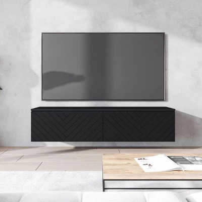 TV stolek 140 cm WILLA D - černý grafit 1