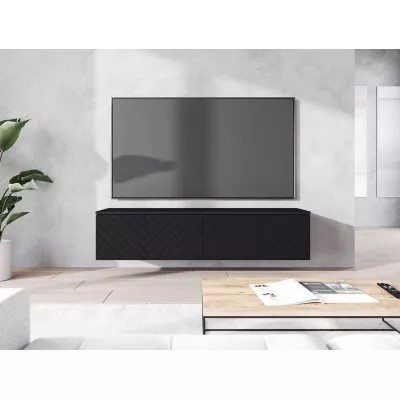 TV stolek 140 cm WILLA D - černý grafit 1