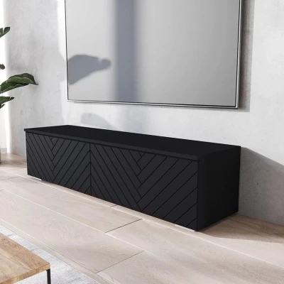 TV stolek 140 cm WILLA D - černý grafit 1