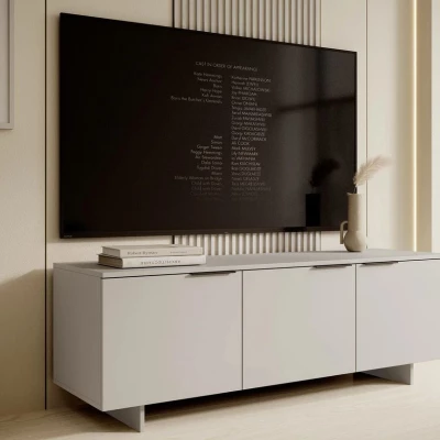 Televizní stolek se skříňkami 150 cm DEASY - pískový béžový